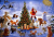 Im Weihnachtswinterwald